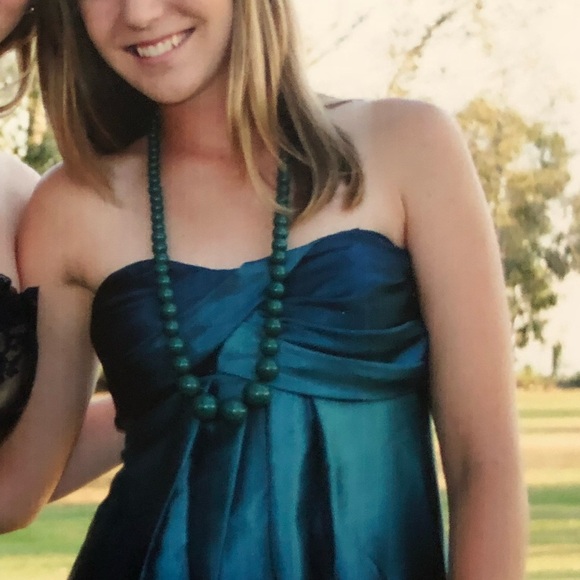 Beautiful Ombré Strapless Dress - Picture 4 of 12